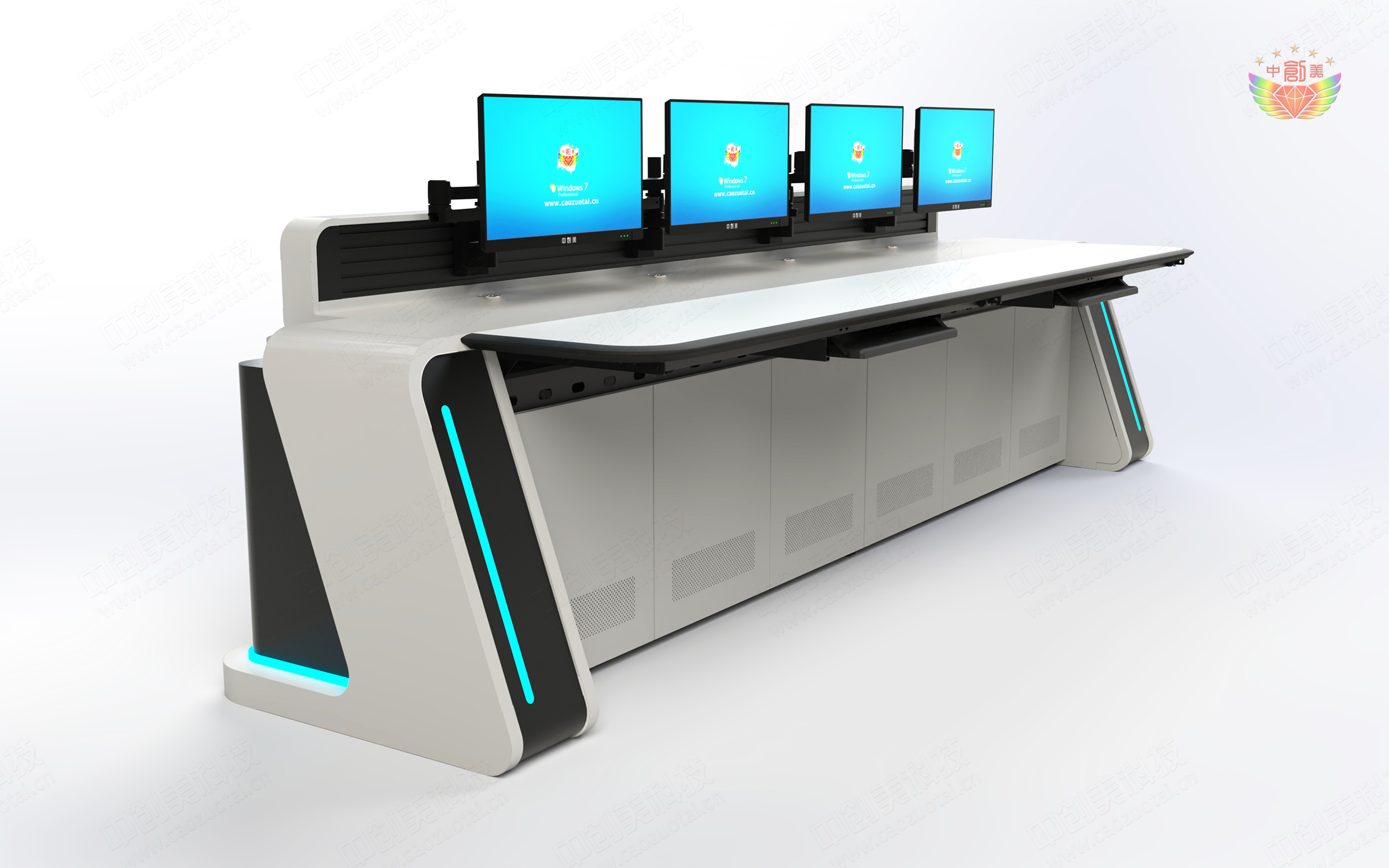 監控操作臺圖片